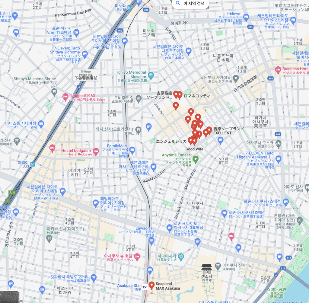 일본 제일의 풍속 거리 「요시하라」? 한국 남자는 도쿄에 오면 가야합니다. – 일본 유흥 나비